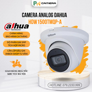 Camera analog dahua dh-hac-hdw 1500tmqp-a 5.0mp, tích hợp micro