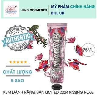 Kem đánh răng Marvis bản limited Kissing Rose Toothpaste 75ml