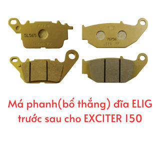 Bố thắng đĩa lắp cho exciter 150, trước nvx, trước acruzo. chính hãng elig