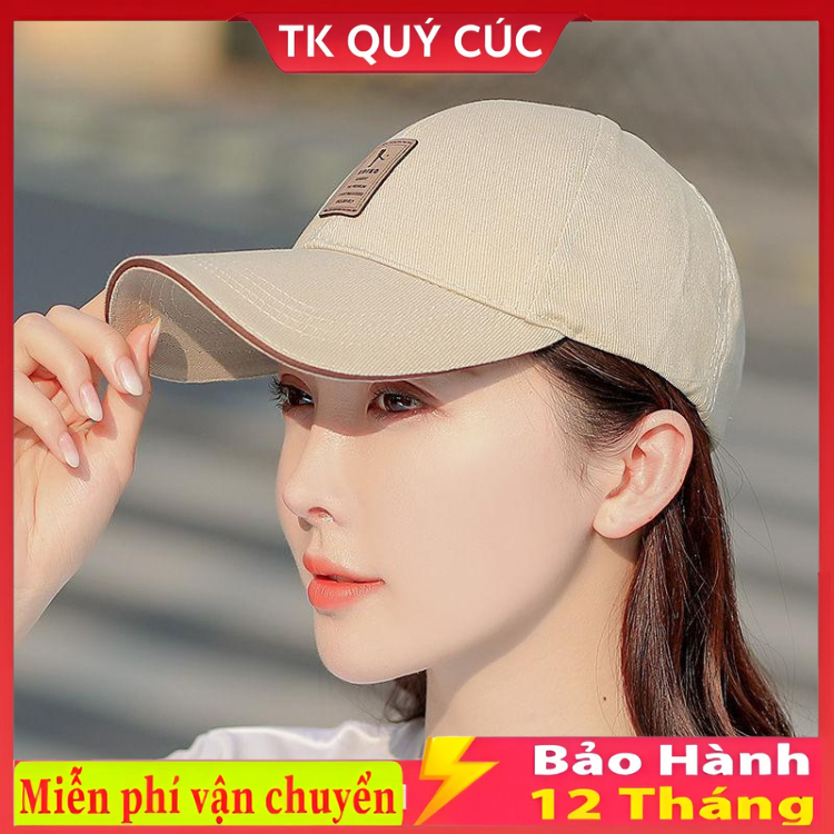 Mũ lưỡi trai logo thêu nổi EDIKO, nón kết nam nữ form unisex phong cách ulzzzang Hàn Quốc