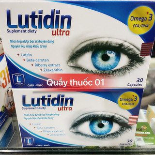 Lutidin Ultra bổ mắt hộp 30 viên