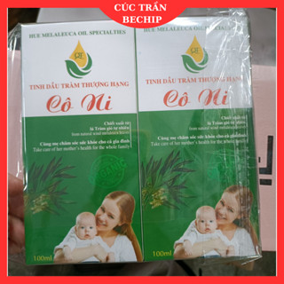 Tinh dầu tràm thượng hạng Cô ni (100ml), tinh dầu tràm nguyên chất dùng cho bé, đặc sản Huế - CTB730