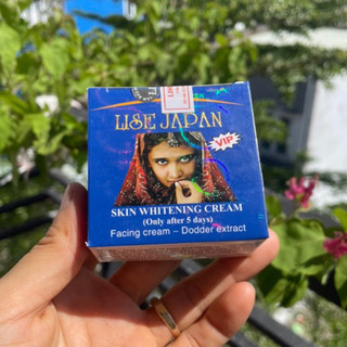 Kem lise japan trắng da 3 in 1 - kem mụn nám trắng da lise japan 18g - kem lise cô gái ấn độ