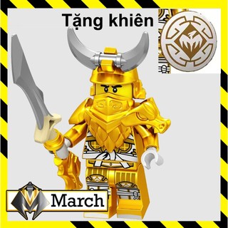 Mô hình NINJAGO Dragon Armor Wu - Wu Giáp Rồng đồ chơi lắp ráp Ninja