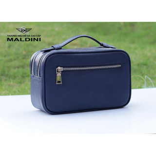 TÚI CẦM TAY GOLF 2 NGĂN DA BÒ