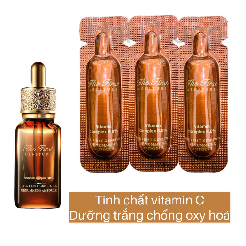 10 Gói tinh chất vitamin c chống oxy hoá dịu da Ohui The First Vitamin Complex 8.0%