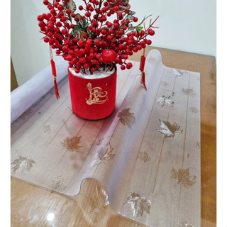 Tấm Nhựa Dẻo Dày 1.2mm - 2mm, Nhựa Mềm Họa tiết hoa văn Trải Bàn Chống Nước, Tấm Nhựa PVC Trải Giường, Lót Vai Gáy