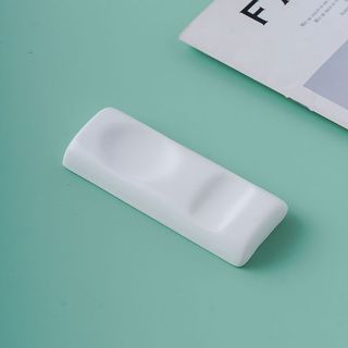 Gác muỗng đũa sứ trắng - gác muỗng đũa sứ