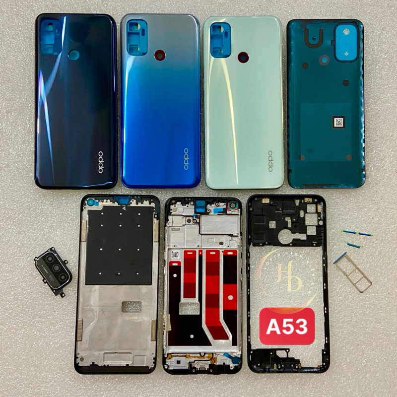 VỎ BỘ OPPO A53 ZIN HÀNG ĐẸP LÊN MÁY | KÈM KHAY SIM CỤM KÍNH CAMERA THEO VỎ