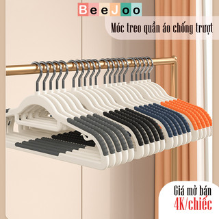 Móc treo quần áo chống trượt xoay 360 đa năng chất nhựa cao cấp bền bỉ chịu được vật nặng Beejoo_Official