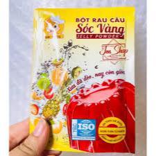 Bột thạch rau câu sóc vàng