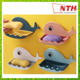 Kệ dán tường cá heo để xà phòng tiện lợi