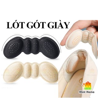 Set 2 Miếng lót gót giày bảo vệ gót sau 4D, Miếng dán bảo vệ gót chân chống trầy chân