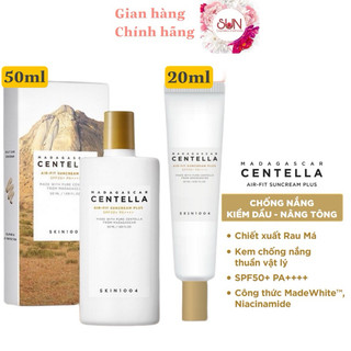 (Mẫu mới) Kem Chống Nắng Skin1004 Madagascar Centella Air-fit Suncream SPF50+ PA++++ 50ml