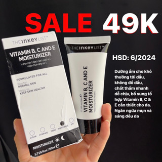 Kem dưỡng ẩm vitamin B, C và E - THE INKEY LIST