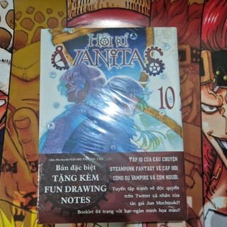 Hồi kí vanitas - tập 10 seal - bản đặc biệt - tặng kèm obi + fun drawing notes