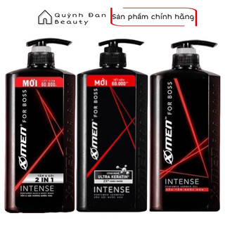 Tắm gội 2in1 X-Men For Boss Intense 2in1 hương nước hoa Châu Âu 650g.
