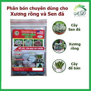Phân bón chuyên dùng cho Xương rồng và Sen đá