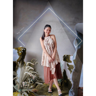 Đầm yếm maxi mùa biển