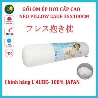 Gối ôm ép hơi neo pillow laube 35x100cm