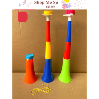 Kèn 3 khúc loại to, kèn vuvuzela, kèn ráp khúc, kèn cổ vũ cổ động bóng đá, thi đấu