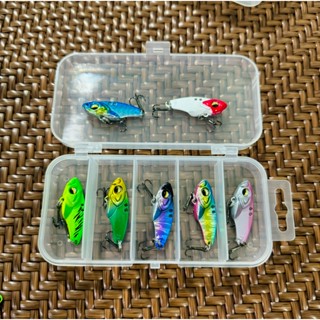 Mồi giả câu cá lure cá sắt R45 lưỡi đen chuyên câu cá lóc, cá chày, măng, chẽm