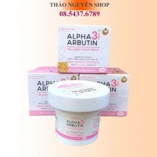  Kem dưỡng kích trắng cơ thể Alpha Arbutin Collagen 3 Plus 100g - DATE 2025