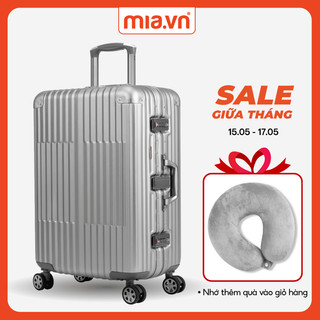 Vali Kéo MIA.vn Du Lịch Pisani XR15 size 20/25 inch Nhôm Đúc Nguyên Khối Cao Cấp Khoá Khung Bảo Mật Tuyệt Đối