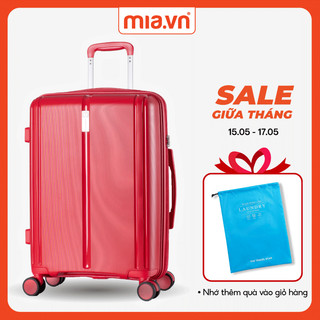 Vali Kéo MIA.vn Du Lịch Larita SIRO size 20/24/28 Nhựa PP Chống Va Đập Tốt - Bảo Hành Trọn Đời