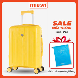 Vali Kéo MIA.vn Du Lịch Pisani TARUS size 20/24/28 Nhựa PP Chống Va Đập Tốt, Hạn Chế Trầy Xước - Bảo Hành Trọn Đời