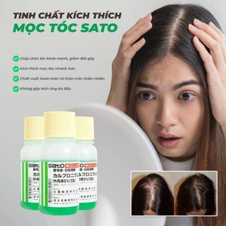 Tinh Chất Thảo Dược Mọc Tóc Sato Arovics Solutions 5% Nhật Bản - chai 30ml