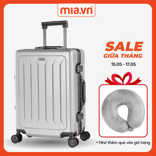 Vali Kéo MIA.vn Pisani Roy BR08 size 20/24/28 Nhựa PC Cao Cấp Hạn Chế Bể Vỡ Khoá Khung Hiện Đại- Bảo Hành Trọn Đời