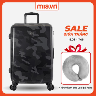 Vali Heys Fashion Spinner màu Black Camo size 20/24/28 inch, nhựa PC cao cấp, Chính Hãng 100% - Bảo Hành Quốc Tế