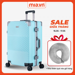 Vali Kéo MIA.vn Pisani X9 size 20/24/28 Nhựa PC Cao Cấp, Khoá Khung Bảo Mật Chống Rạch Chắc Chắn - Bảo Hành Trọn Đời