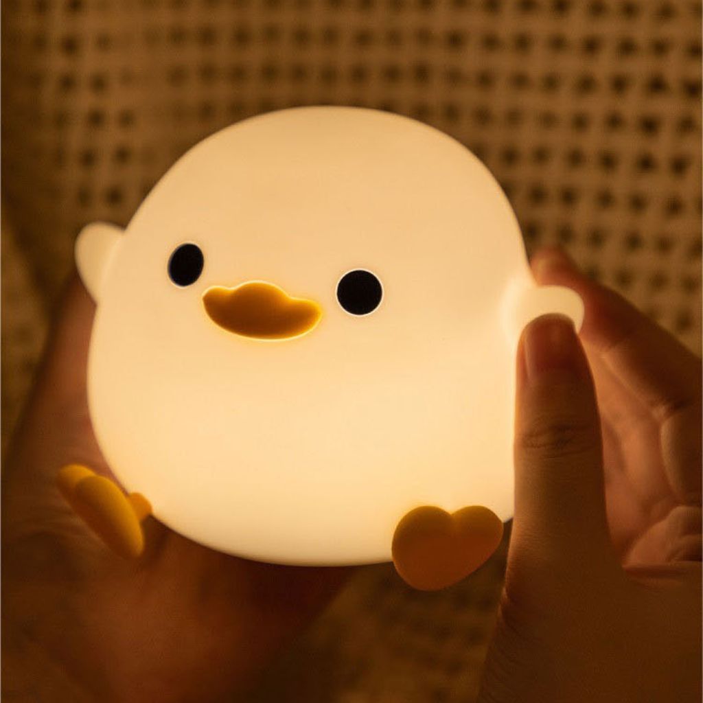 Đèn ngủ để bàn cảm ứng tích điện, đèn led decor phòng ngủ cute silicon mềm kiểu dáng dễ thương trang trí bàn học | BigBuy360 - bigbuy360.vn