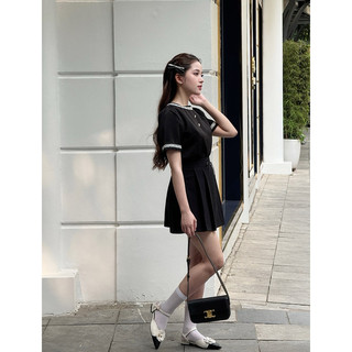 OUTSET - Áo Emma cúc nơ lấp lánh