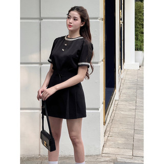 OUTSET - Áo Emma cúc nơ lấp lánh