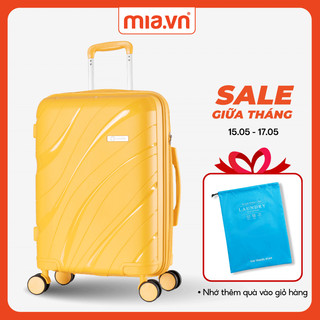 Vali Kéo MIA.vn Du Lịch Larita LINA size 20/24 Nhựa PP Hạn Chế Va Đập Tốt - Bảo Hành Trọn Đời