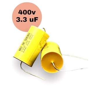 Tụ loa meidesheng 400v - 3.3uf - tụ phân tần loa, tụ cản loa bass, trung, treble - tụ loa không phân cực 2 chân