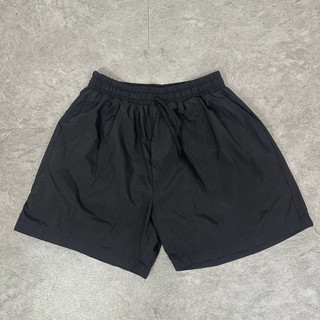 Quần Dù Eddie Basic Black/Grey vải dù gió nhăn form gối
