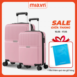  Combo 2 Vali Kéo MIA.vn Du Lịch Larita ERA Nhựa PC/ABS Cứng Cáp Hạn Chế Bễ Vỡ Đủ Size 20/24/28 icnh
