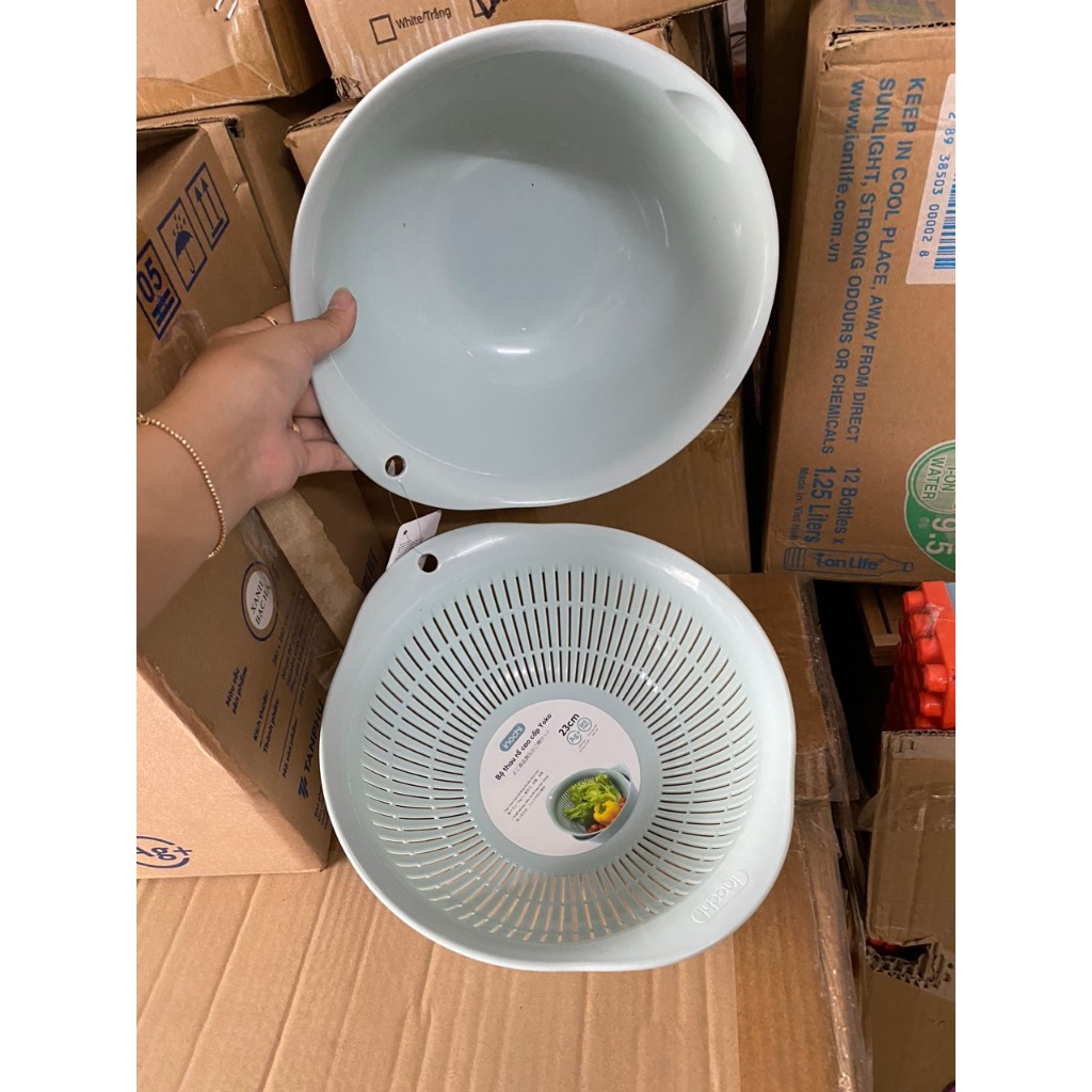 BỘ THAU RỔ CAO CẤP YOKO 23CM