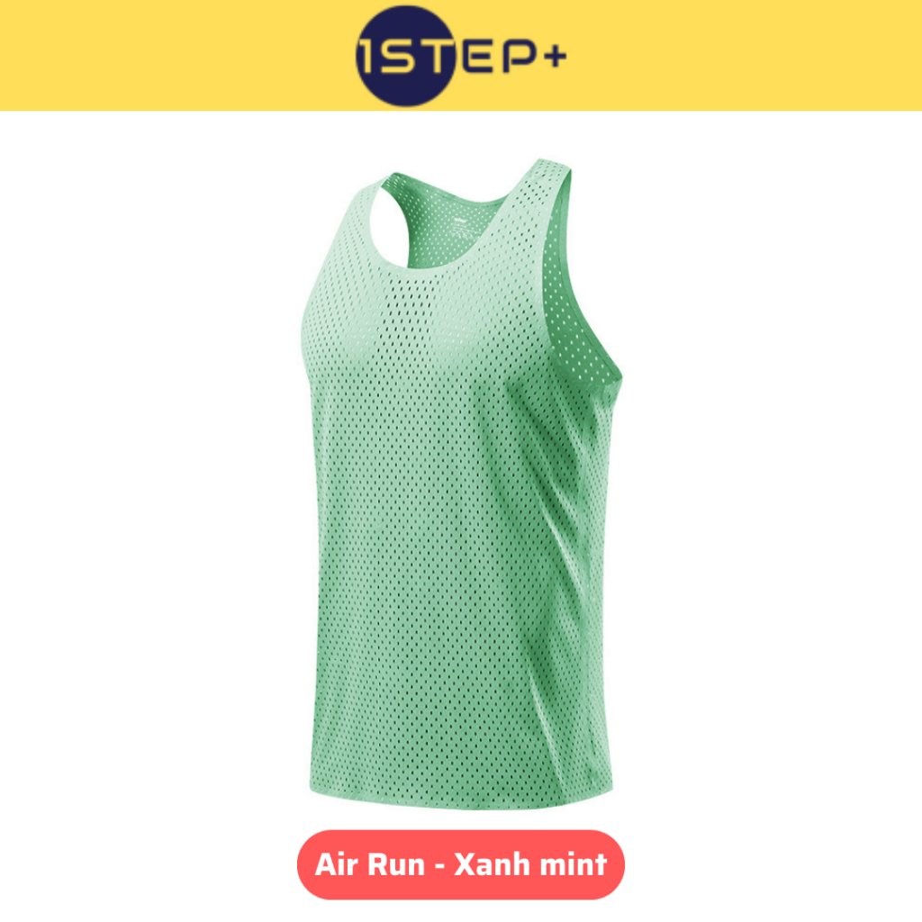 Áo ba lỗ, áo Singlet chạy bộ OnStep Running AirRun thoáng khí nhanh khô dành cho Nam