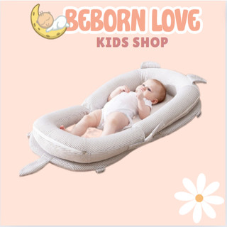 Gối chống trào ngược  vải xô Muslin Organic cao cấp thông thoáng an toàn cho bé