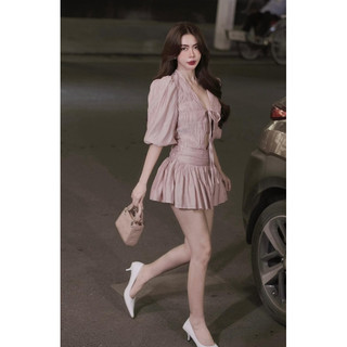 [CÓ SẴN] Set Nhún Thô Hồng Đen 𝑨𝑺𝑯𝒀𝑳𝑬𝒀