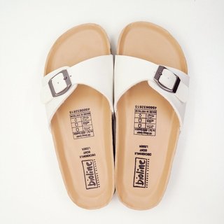 PUK08 - Dép công sở Birken Đế Trấu BIOLINE Official Thiết Kế Unisex Quai Cách Điệu Da PU