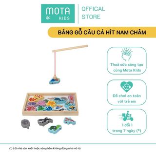  Đồ chơi cho bé Hộp câu cá gỗ nam châm - Hàng chính hãng