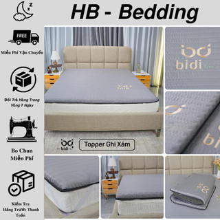 Nệm topper thảo dược bidi - dày 5 - 6 cm