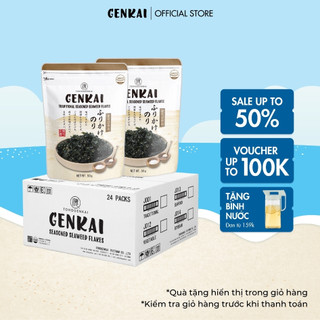 24 gói rong biển trộn cơm genkai truyền thống 50g