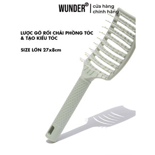  Lược chải tóc gỡ rối tạo kiểu phồng tóc lược sấy tạo kiểu tóc Baehair 27x7cm chất liệu nhựa cao cấp tạo kiểu style 